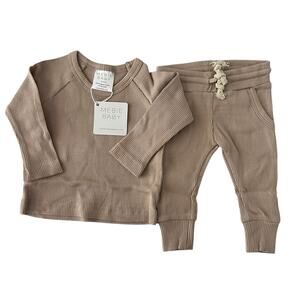 NEW Mebie Baby ribbed set